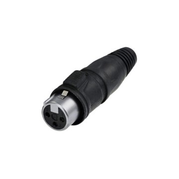 REAN RCX3F-Z-000-1 XLR kábelcsatlakozó - IP65