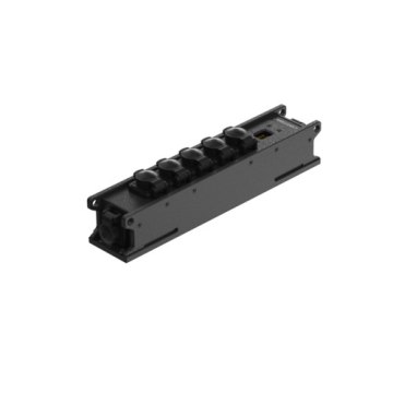 CONTRIK CPVT6RD-M Power Strip XO áramelosztó