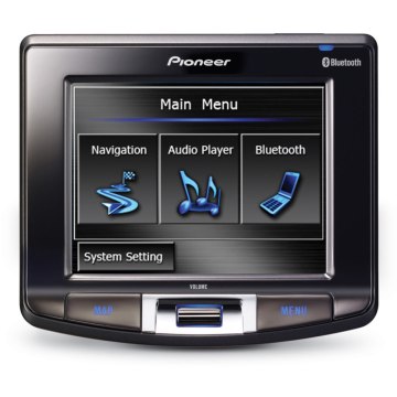 Pioneer AVIC-S2 hordozható navigáció