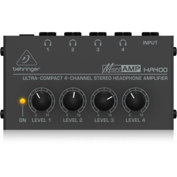 Behringer MICROAMP HA400 fejhallgató erősítő