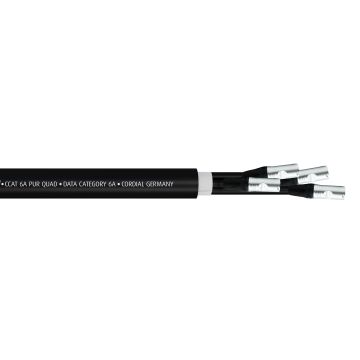 CORDIAL CSE 3 NN 6A PUR QUAD ethernet adatkábel