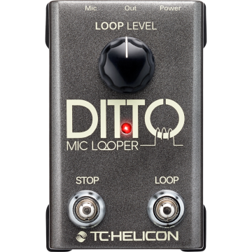 TC Helicon Ditto Mic Looper pedál mikrofonhoz