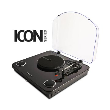 Energy Sistem BlackSpin Turntable Bluetooth lemezjátszó ICON Series