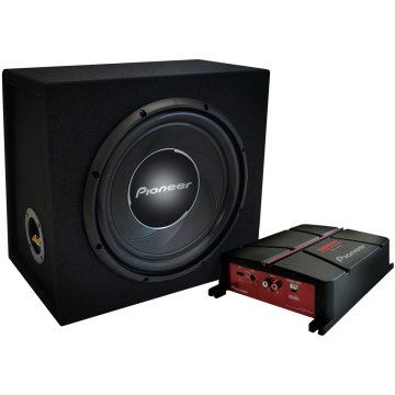 Pioneer GXT-3730B-SET autós mélysugárzó és erősítő