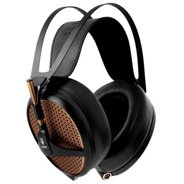 MEZE AUDIO Empyrean high-end Isoplanar fejhallgató 6.3 mm jack csatlakozóval, fekete-réz
