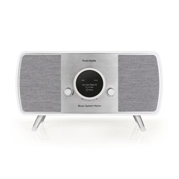 Tivoli Audio Music System Home II - WiFi/FM/AM/DAB/BT/AirPlay 2/Google Cast , fehér/szürke