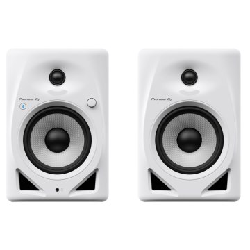 Pioneer DJ DM-50D-BT-W 5"-es monitor hangfalpár Bluetooth csatlakozással, fehér