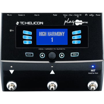TC Helicon Play Acoustic multieffekt processzor