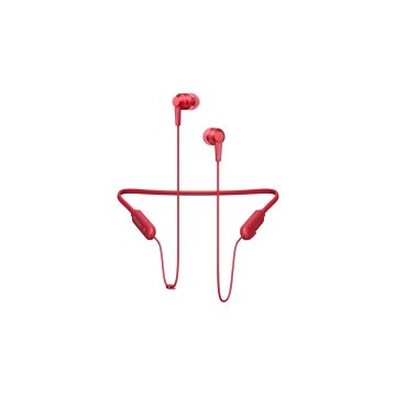 Pioneer SE-C7BT-R mikrofonos Bluetooth fülhallgató, piros