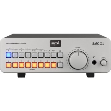 SPL SMC 7.1 surround monitorvezérlő, ezüst