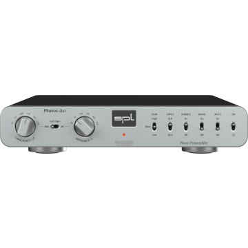 SPL 2451 Phonos duo, RIAA Phono előerősítő, ezüst