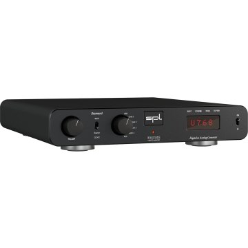 SPL Diamond Premium DAC és előerősítő, fekete 