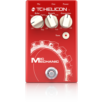 TC Helicon Mic Mechanic 2 ének effekt és korrektor pedál