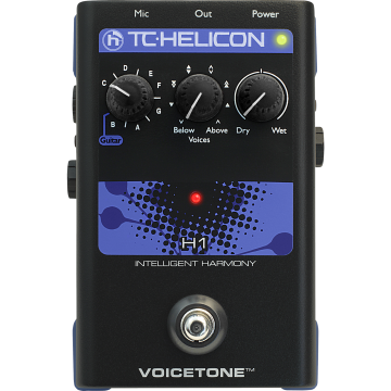 TC Helicon VoiceTone H1 intelligens ének harmonizáló pedál