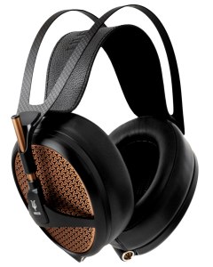 MEZE AUDIO Empyrean high-end Isoplanar fejhallgat&oacute; 6.3 mm jack csatlakoz&oacute;val, fekete-r&eacute;z