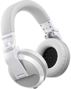 Pioneer DJ HDJ-X5BT-W DJ fejhallgat&oacute;, csillog&oacute; feh&eacute;r