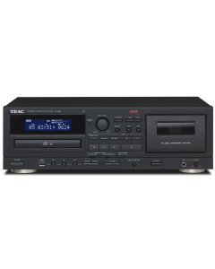 TEAC AD-850-SE kazett&aacute;s deck CD-lej&aacute;tsz&oacute;val, USB, fekete